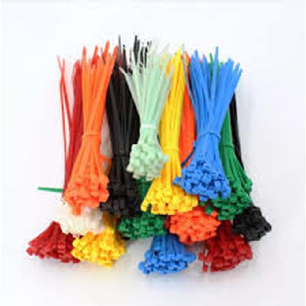 KABLO BAĞI 200X3,6 RENKLİ