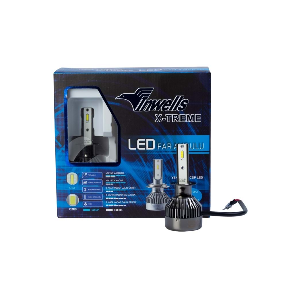LED FAR AMPULU H1 6000K