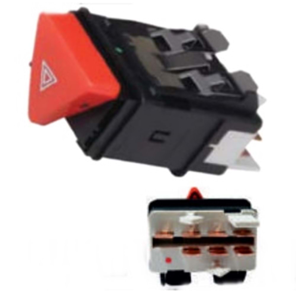 VW-T4 DÖRTLÜ SİNYAL ANAHTARI 1999-2002