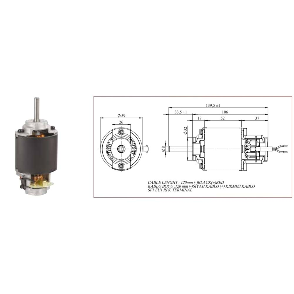 24V KAL.M.TEK ÇIK.DÜZ M.GVD 60)SOL D 67113207