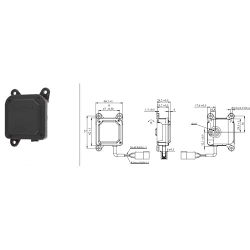 24V KLAPE MOTORU 95400011