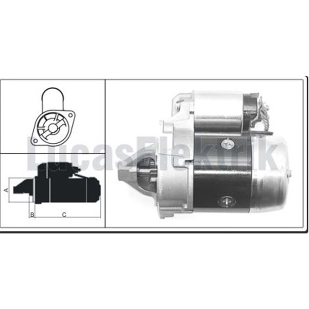 HYUNDAI ACCENT OTOMATİK BİNEK 12V-0.9kW-8DİŞ