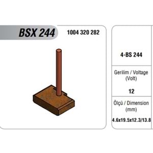 12V MARŞ MOT. KÖMÜRÜ
