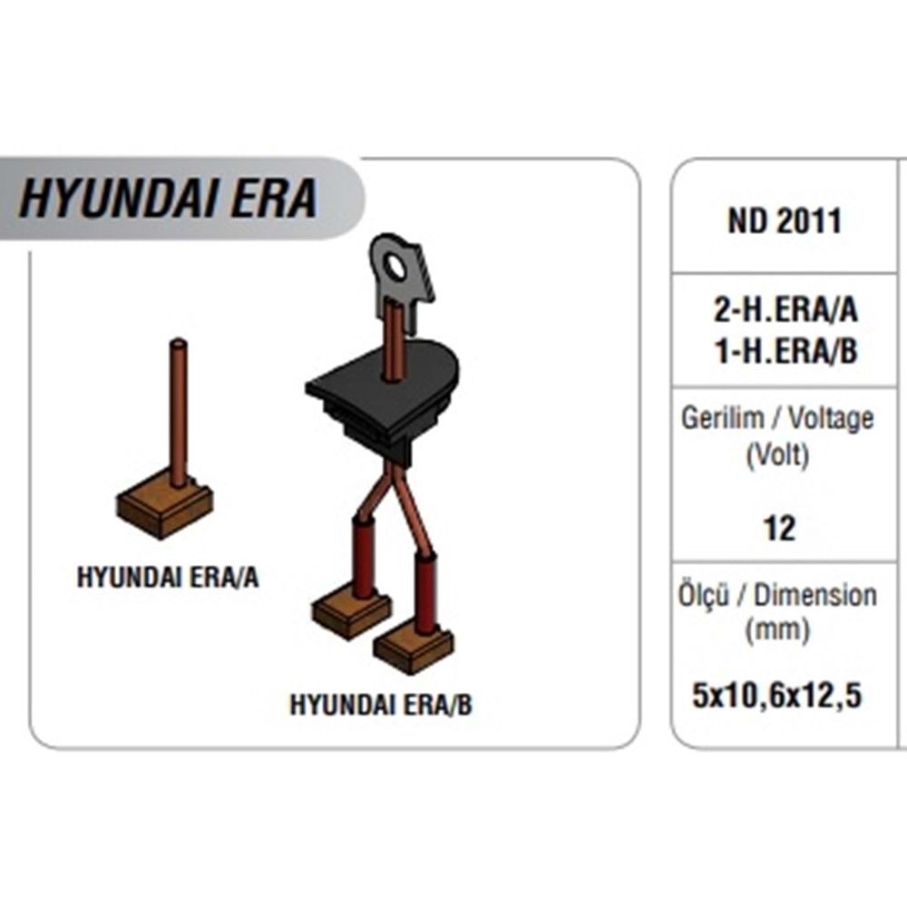 12V MARŞ MOT. KÖMÜRÜ
