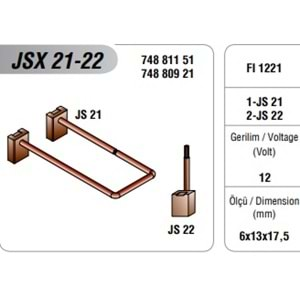 12V TOFAS / FIAT / FORD / ANADOL / RENAULT / PEUGE