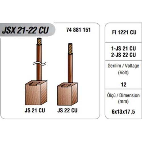 12V TOFAS / FIAT / FORD / ANADOL / RENAULT / PEUGE