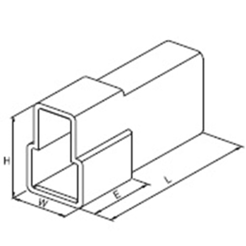 2 Lİ DİŞİ T KONNEKTÖR(202 D-T)