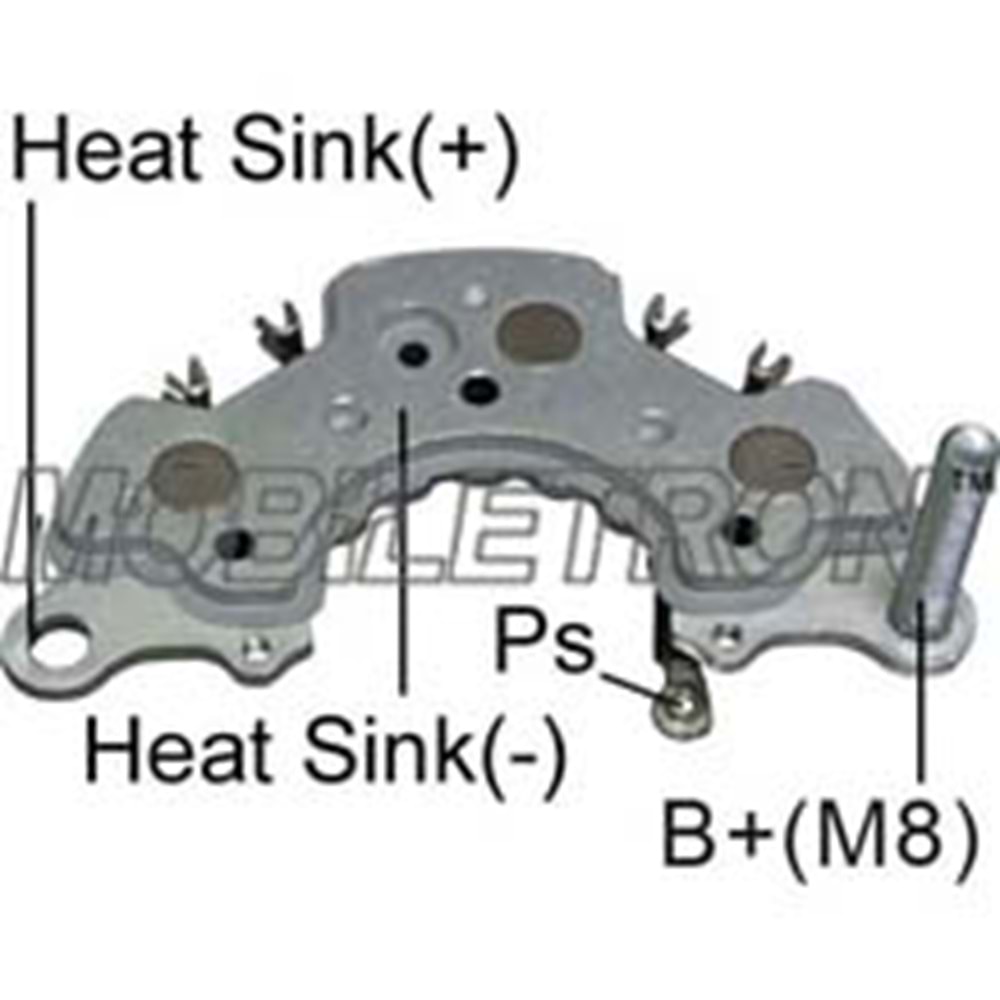 ALTERNATÖR DİOT TABLASI 127MM OPEL COMBO