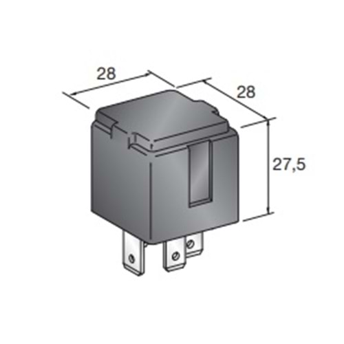 MİCRO RÖLE 50 AMP.