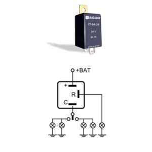 FLAŞER 24V.3 UÇLU AYARLI ÜNİVERSAL MFL 5