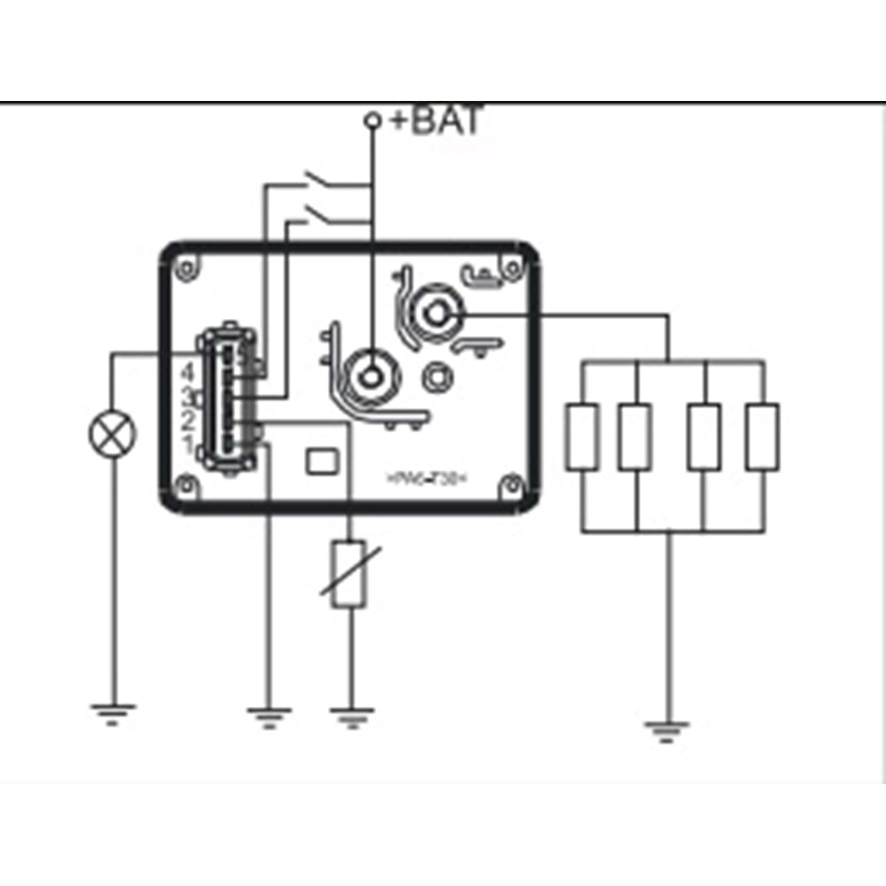 KIZ.BEYİN 12V ORJ.CITR.-BERL., PEUGEOT-PART MHG 54