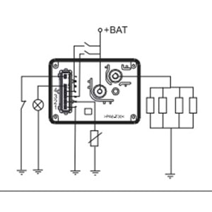 KIZ.BEYİN 12V 160 AMP.KIZDIRMA BEYNİ MHG 55