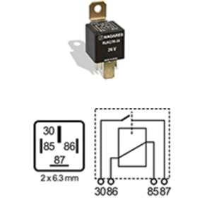 RÖLE 24V 70A 4 UÇLU MR 34