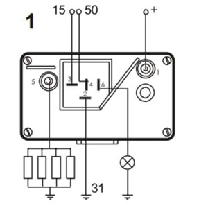 KIZ.BEYİN 12V PEUGEOT-J9 MHG 26