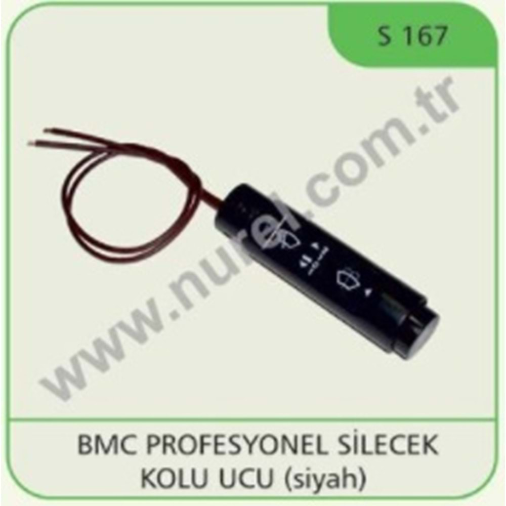 BMC PROFESYONEL SİLECEK KOLU UCU (SİYAH)