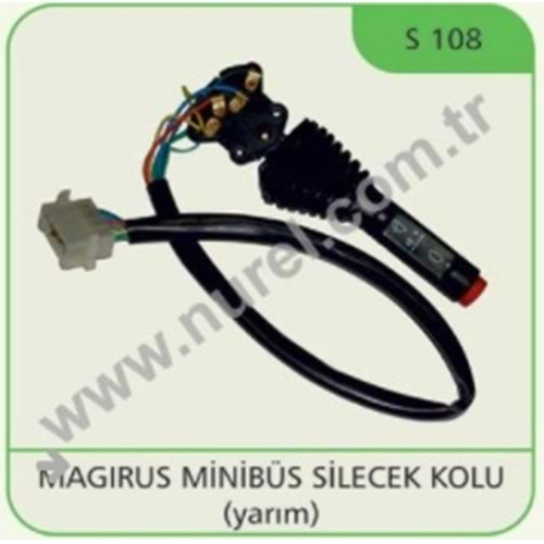 MAGIRUS MİNİBÜS SİLECEK KOLU (YARIM)