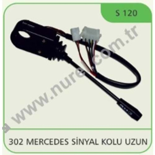 302 MERCEDES SİNYAL KOLU UZUN