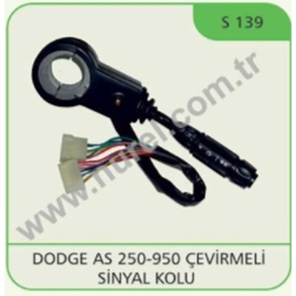 DODGE AS 250-950 ÇEVİRMELİ SİNYAL KOLU