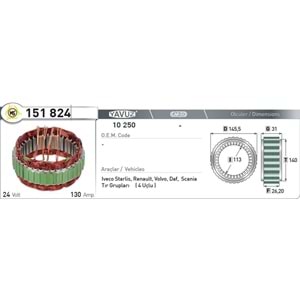 130A REN VOLVO DAF IVECO SCANIA TIR JAPON 10250