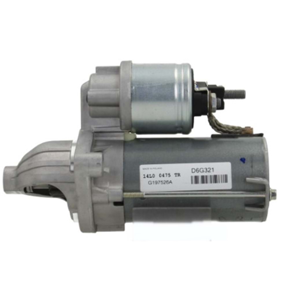 M.MOT.12V 1.3KW 9DİŞ FİAT DOBLO MULTİJET D6G1-