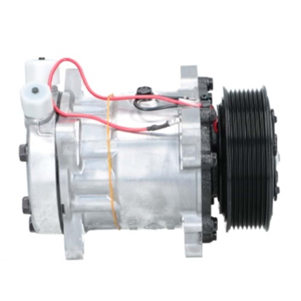 KLİMA KOMPRESÖRÜ 12V NEW HOLLAND 8PK ÜST ÇIKIŞ