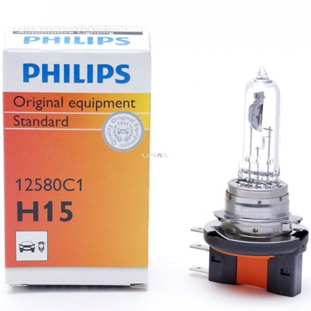 H15 PHILIPS 12V 55/15W