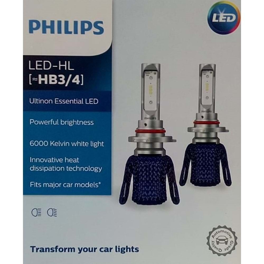 PHILIPS 9005/9006 LED FAR AMPULU 6000K