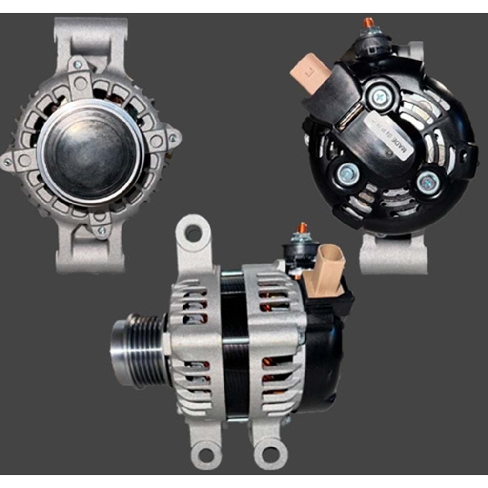 ALTERNATÖR N.DENSO 12V.80A ISUZU DMAX 2017> L UÇLU