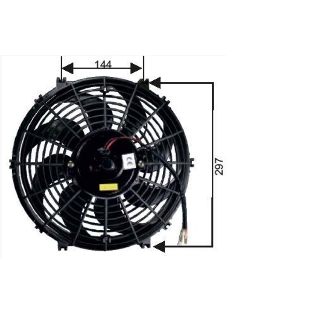 FAN MOTORU 11 24V HELIX PERVANELİ