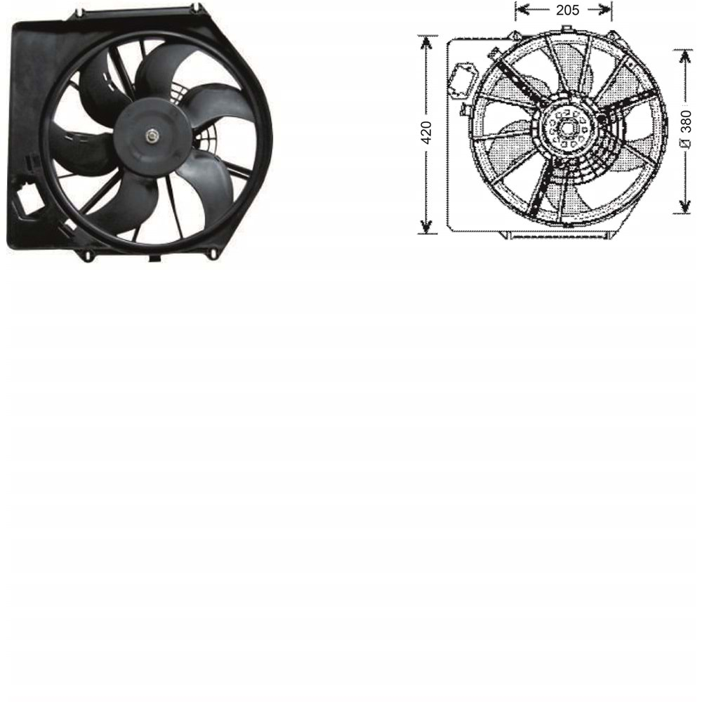 FAN MOTORU CLIO 1,4-1,5DCI/KANGO/MEGANE