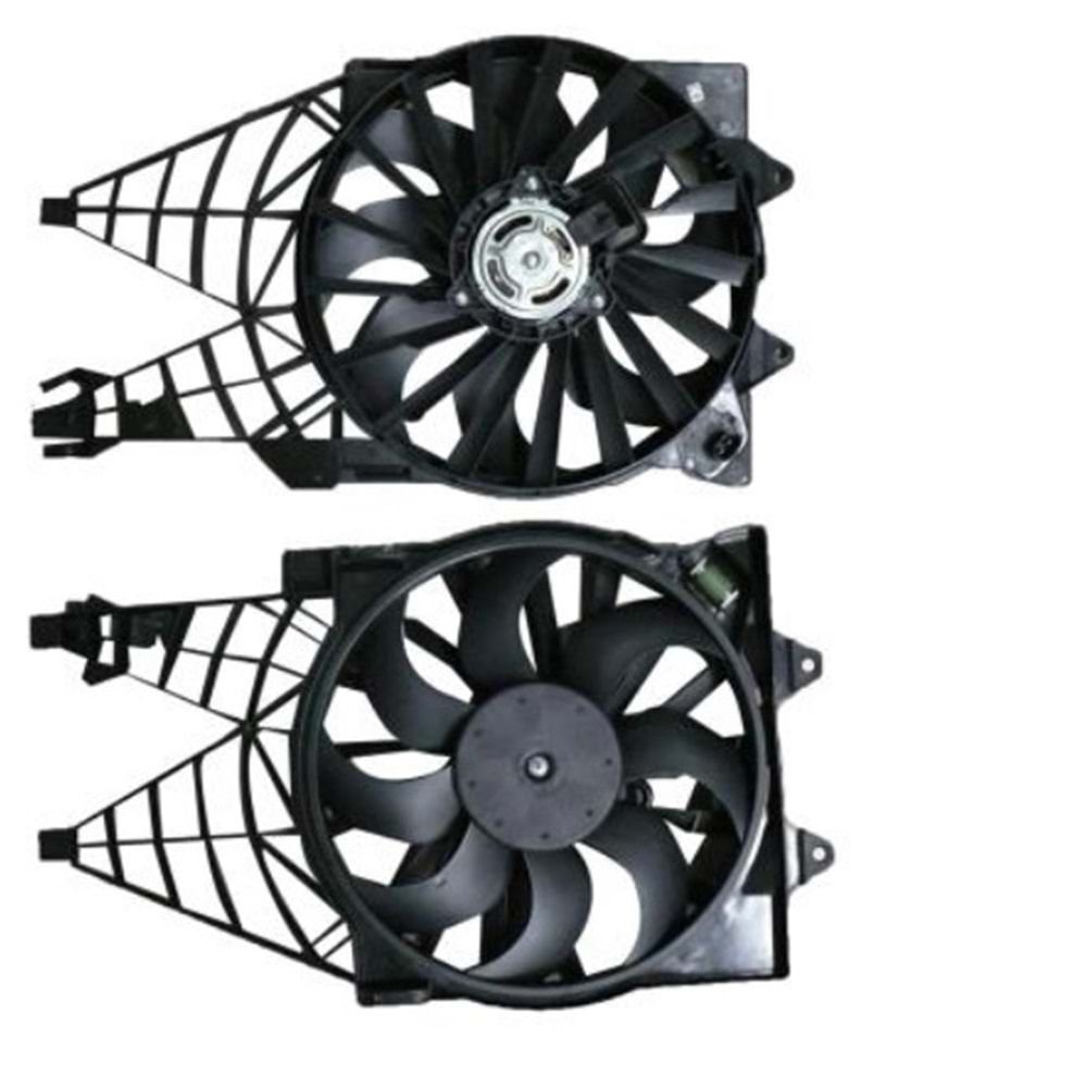 FAN MOTORU FIAT LINEA 1,3-1,6 JTD 2007-15