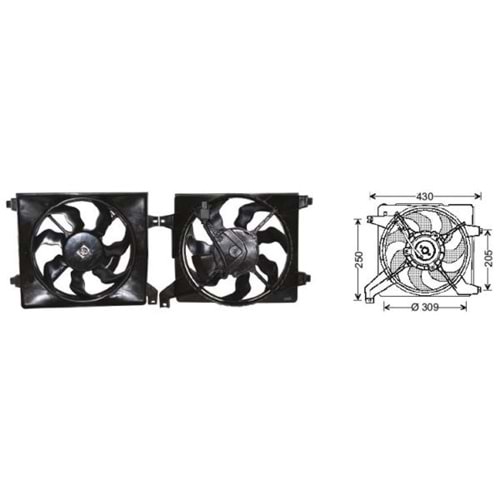 FAN MOTORU HYUNDAI ELENTRA TERS DÖNÜŞ