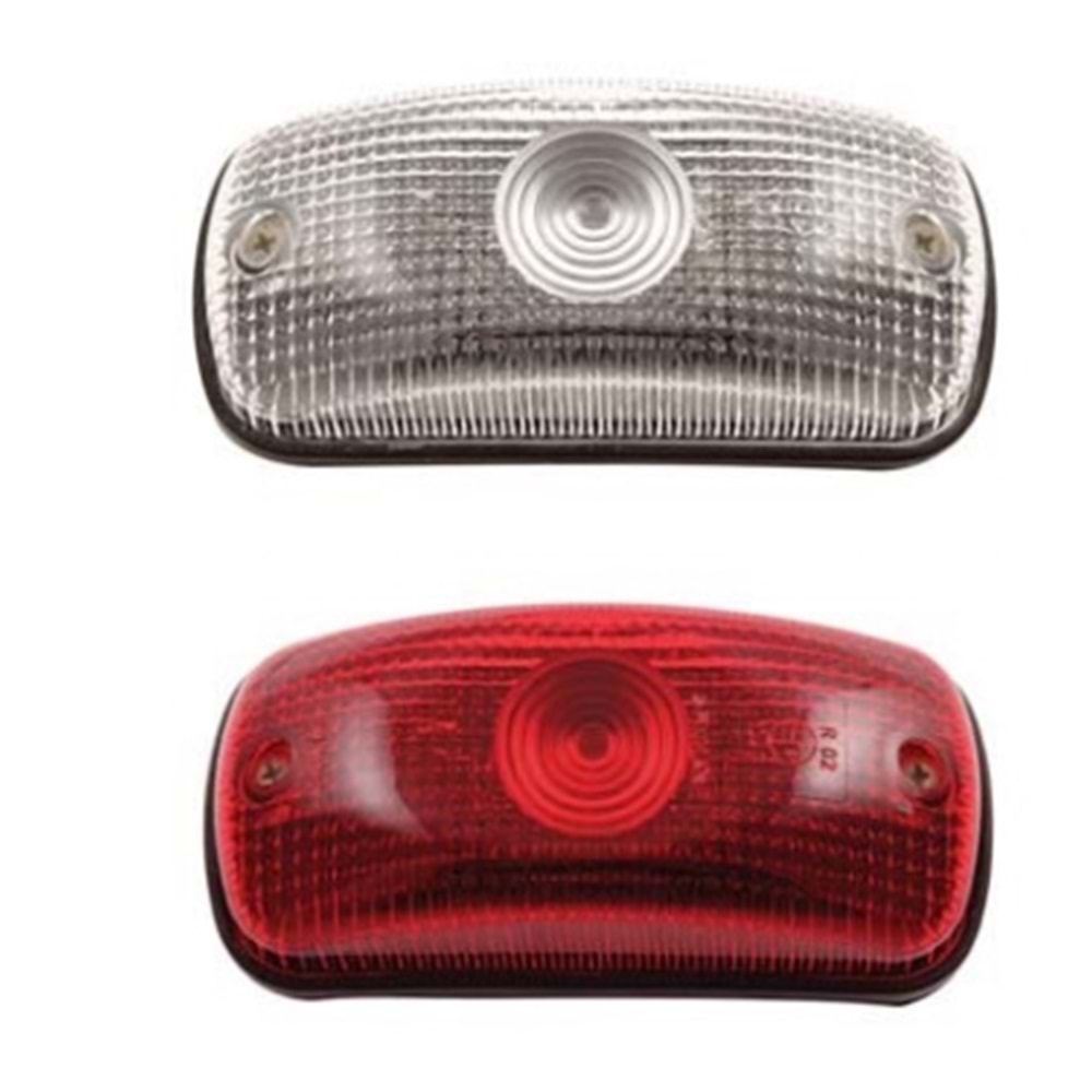 GABARİ LAMBA KIRMIZI TURKUAZ