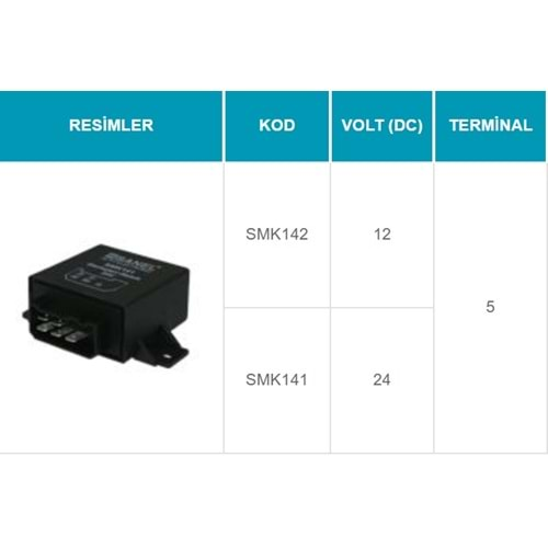 24V MARŞ KORUMA RÖLESİ