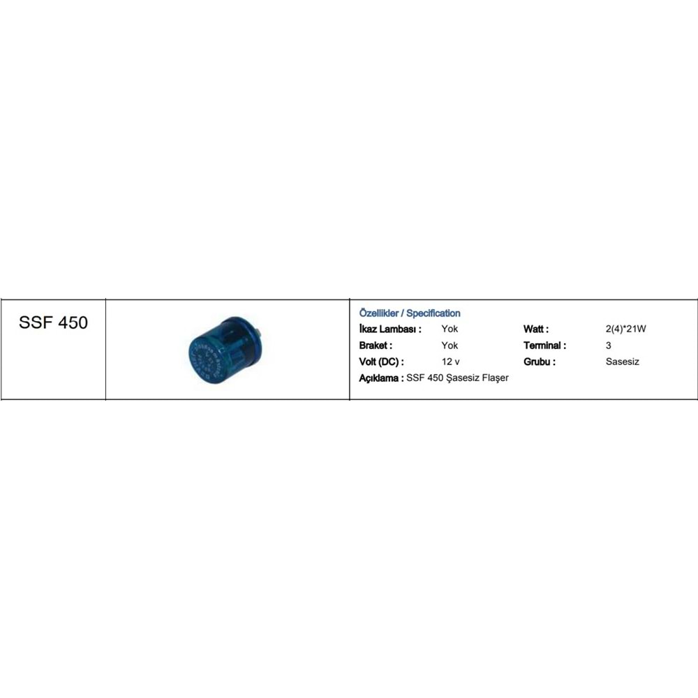 12V ELEKTROMEKANİK FLAŞER 3 UÇLU