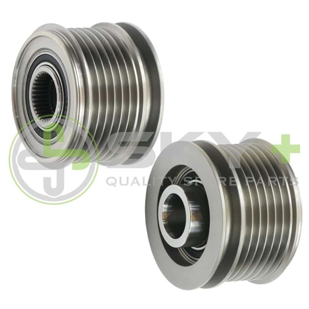 ALT RULMANLI KASNAK DACIA DUSTER-LOGAN-SANDERO 1,5DCI 6 Kanal VALEO TIP (F-550181- F-557755 535010510)