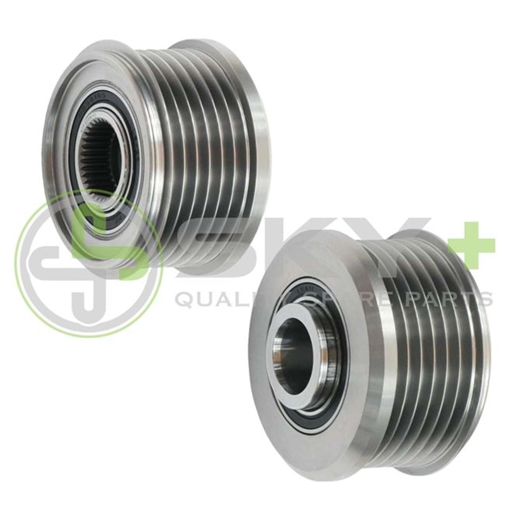 ALT RULMANLI KASNAK CITROEN BERLINGO 1,6HDI-C3 1,6HDI SCUDO 1,6D-1,9D 6 Kanal VALEO TIP (F-236591 535006210)