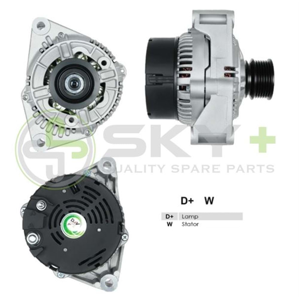 ALTERNATÖR 12V 90A SPRINTER-PARTNER PEUGEOT (ALT240)
