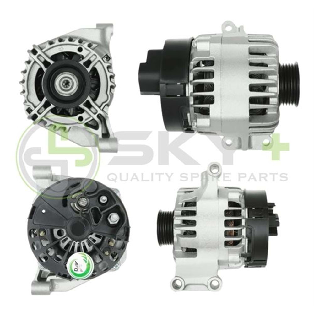 ALTERNATÖR 12V 105A MARELLI TIPI FIAT EGEA ALBEA PALIO SIENA 1,2 01-02 DOBLO 1,4 (DAN519 ALT1212)