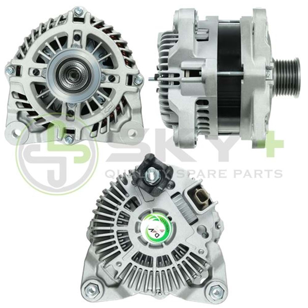 ALTERNATÖR 12V 185A REANULT MASTER III NİSSAN BSS UÇLU ALT6406 (A3TX0481)