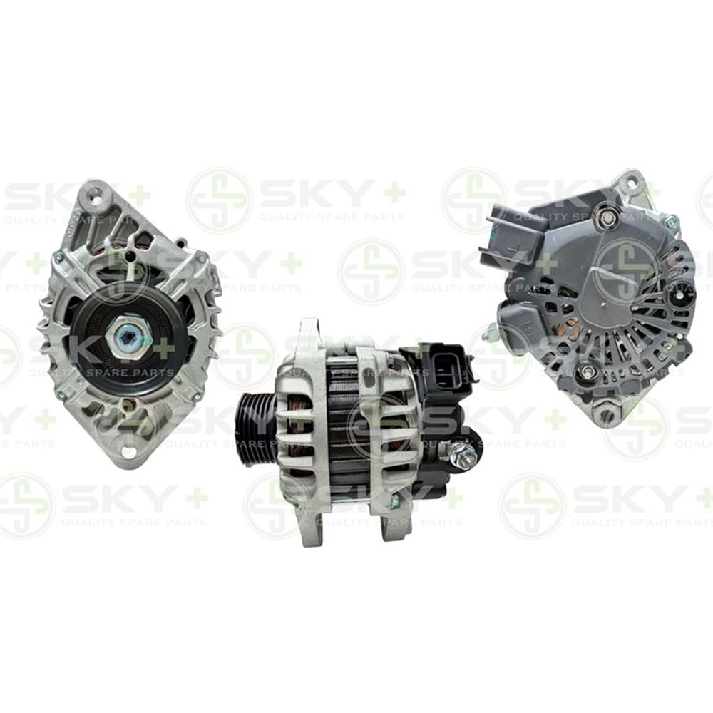 ALTERNATÖR 12V 90A MANDO TİP HYUNDAI I20 I30 ELENTRA CEED SOUL 1,4-1,6 (37300-2B101 ALT8250)