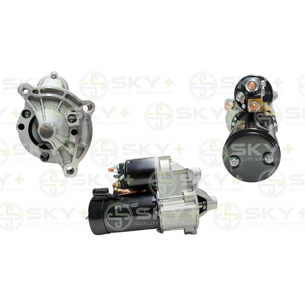 MARS MOTORU 12V 9 DIS 1.0KW VALEO TIP CITROEN BERLINGO SAXO XSARA PEUGEOT 106 206