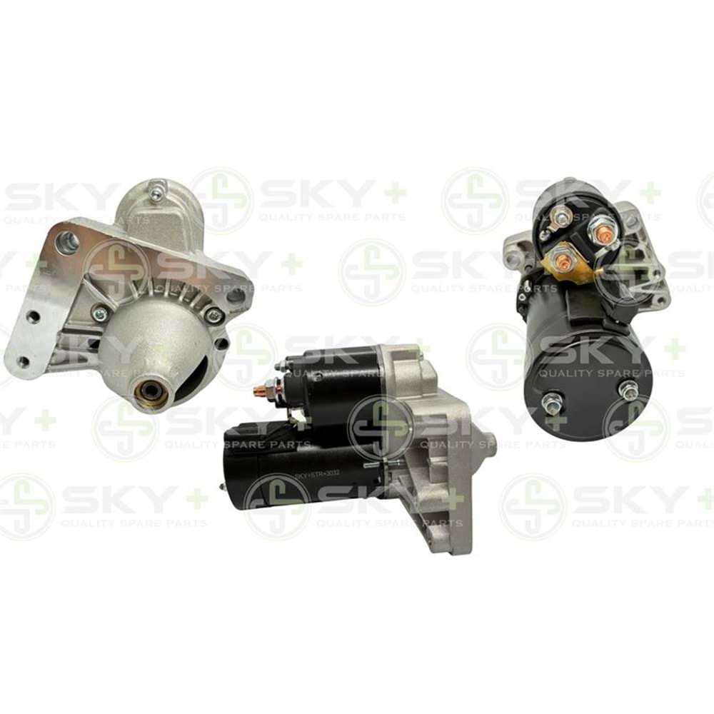 MARS MOTORU 12V 11 DIS 1.1KW VALEO TIP PEUGEOT 206 207 307 CITROEN C3 C4 BERLINGO