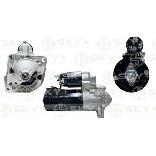 MARS MOTORU 12V 9 DIS 2.5KW BOSCH TIPI FIAT DUCATO 2.3 2.8 JTD PEUGEOT BOXER CITROEN JUMPER 2.8 HDI