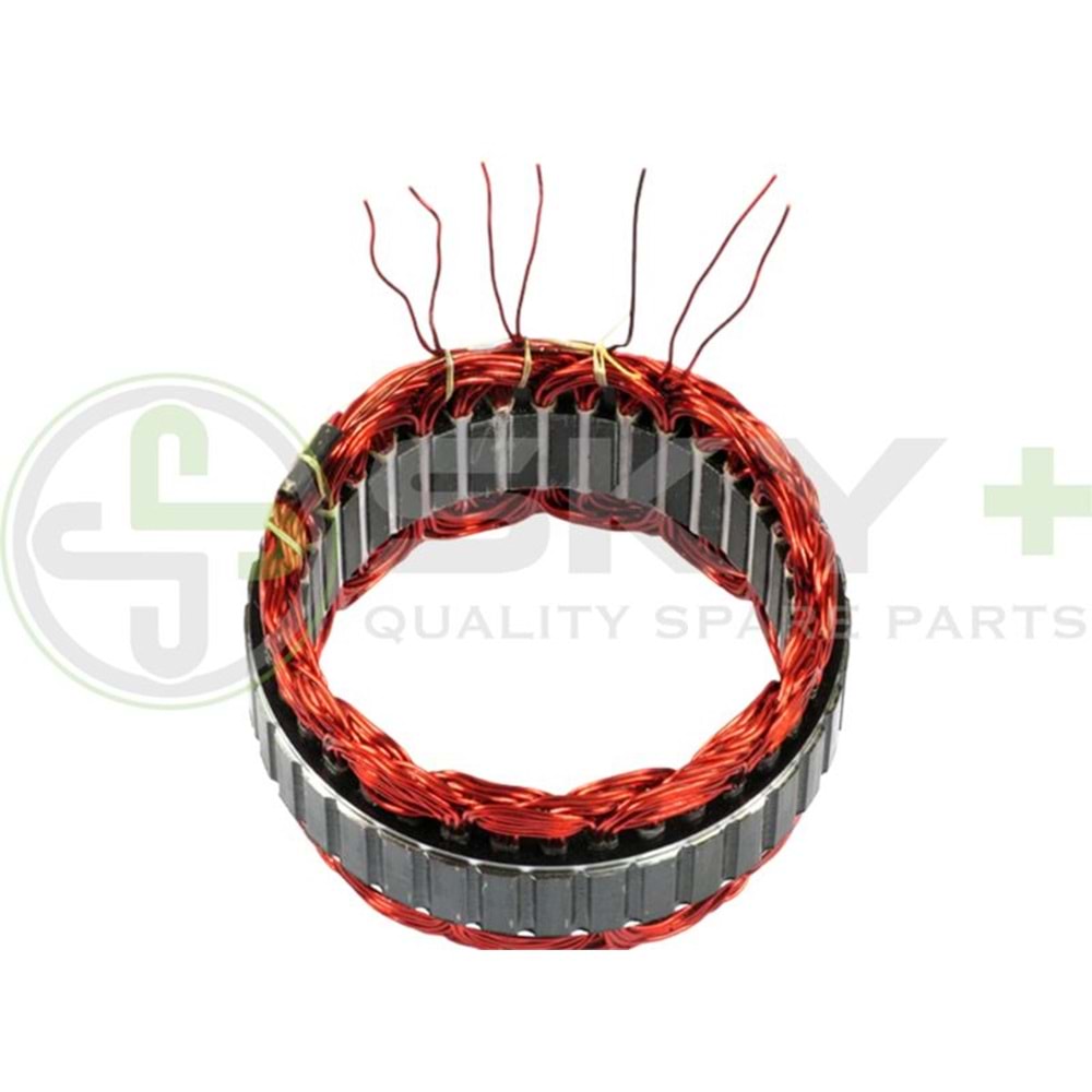 ALTERNATOR STATOR 24V 120A MITSUBISHI TIP OTOKAR DORUK OTOBUS/VOLVO FH16/DEUTZ DIŞ:143 İÇ:113 K.31