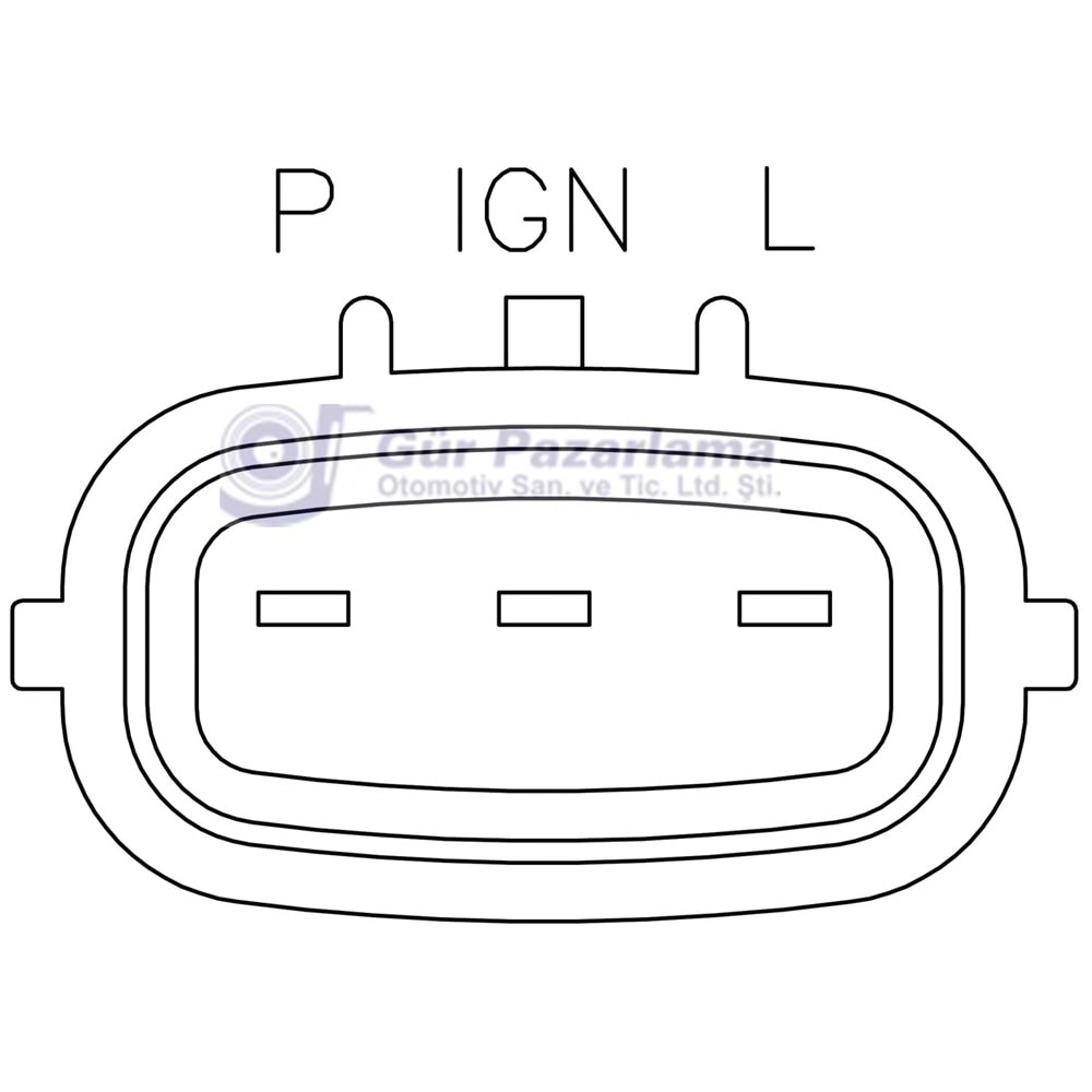 KONJ CATERPILLAR-YANMAR (57.5 mm) (3 FIS) (P-IG-