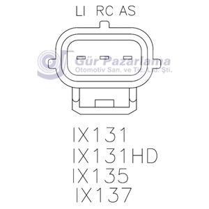 ALTERNATÖR KONJ. FORD C-MAX 1.8 TDCİ 02.2007 F169