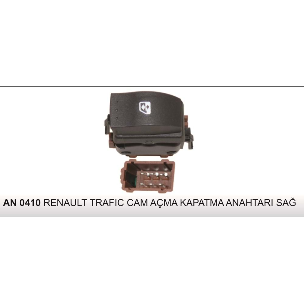 RENAULT TRAFFIC CAM AÇMA-KAPAMA ANAHTARI SAĞ