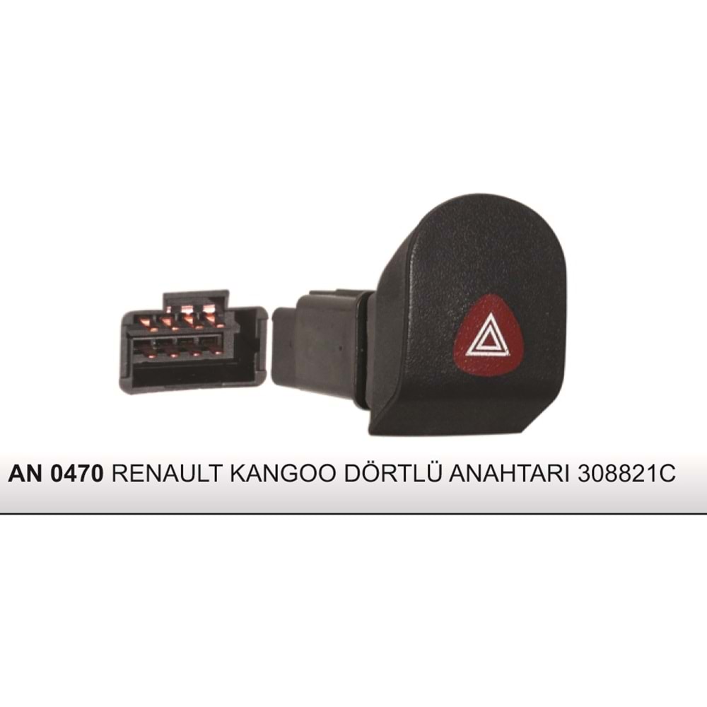 RENAULT KANGOO DÖRTLÜ ANAHTARI (308821C)