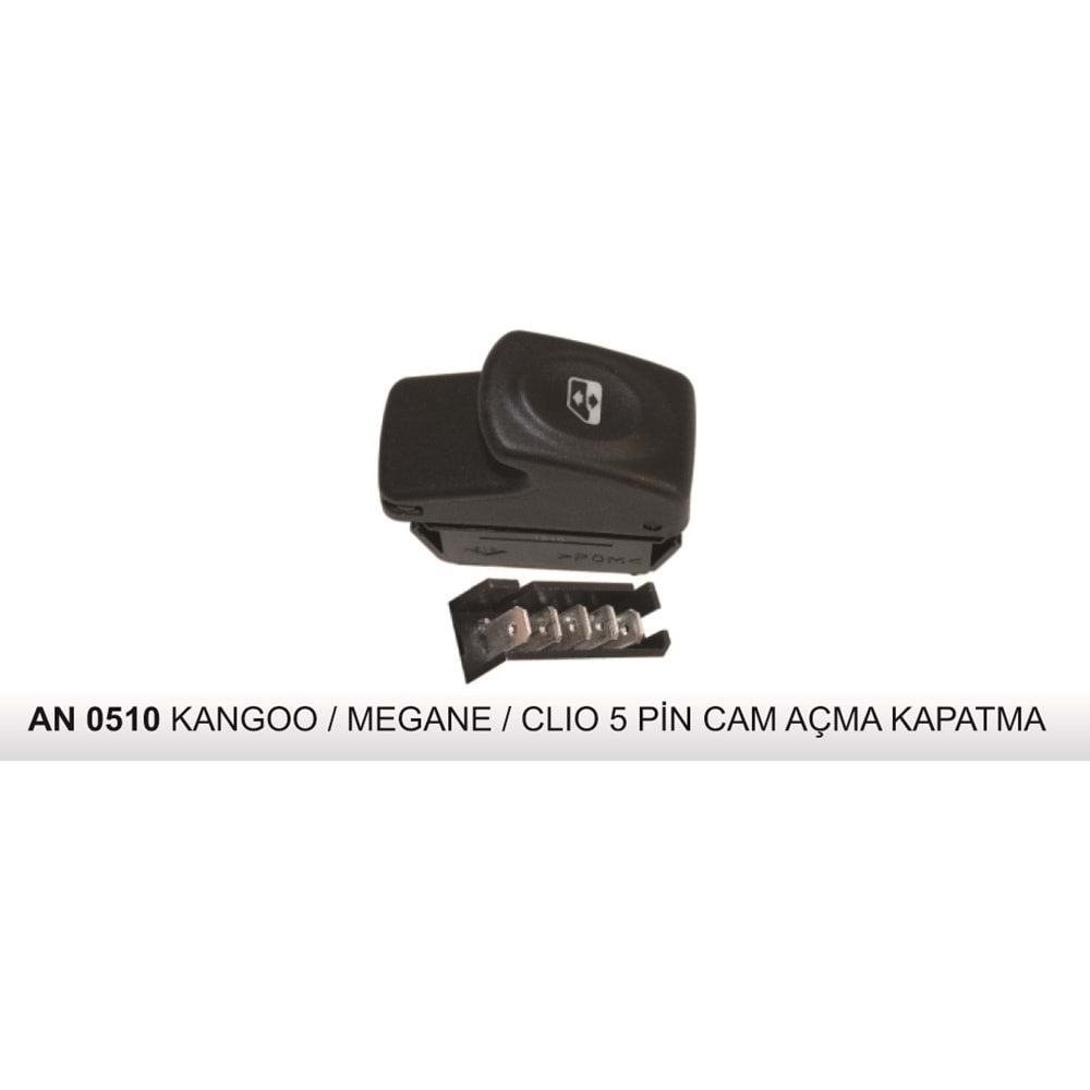 RENAULT KANGO-MEGANE-CLIO 5 PİN CAM AÇMA-KAPAM AN.